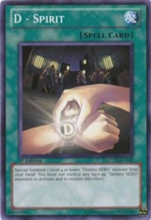 D - Spirit [LCGX-EN142] Common
