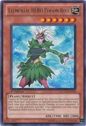 Elemental HERO Poison Rose [LCGX-EN036] Rare