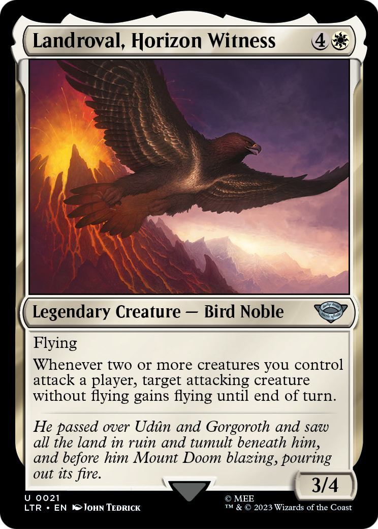 Landroval, Horizon Witness [The Lord of the Rings: Tales of Middle-Earth] Foil