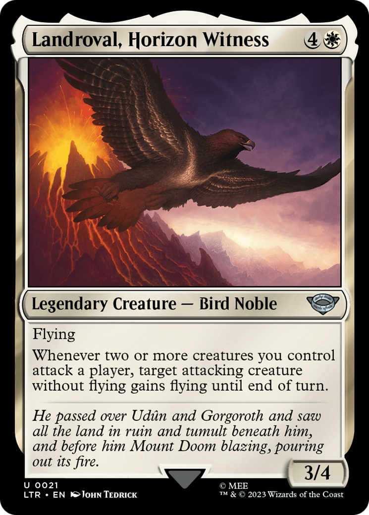 Landroval, Horizon Witness [The Lord of the Rings: Tales of Middle-Earth] Foil