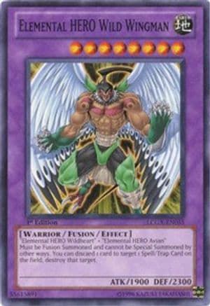 Elemental HERO Wild Wingman [LCGX-EN055] Common