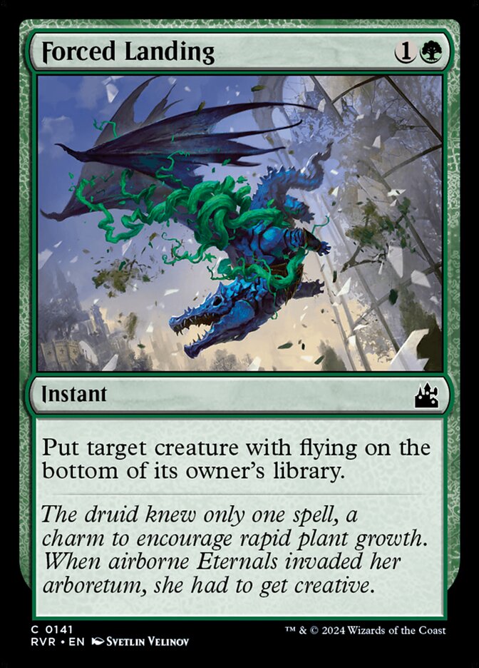 Forced Landing 141/291 (Ravnica Remastered)  - Foil