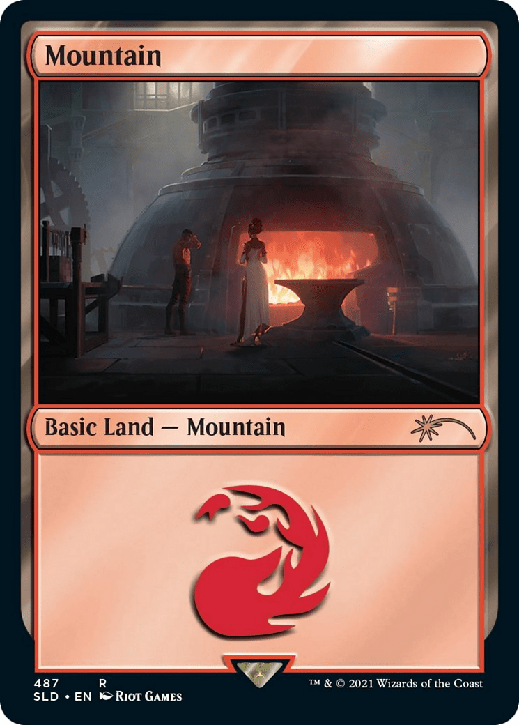 Mountain (487) [Secret Lair Drop Series] Foil