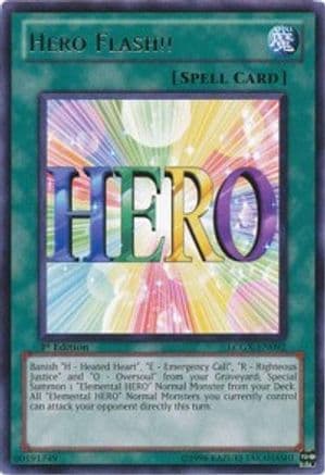 Hero Flash!! [LCGX-EN092] Rare