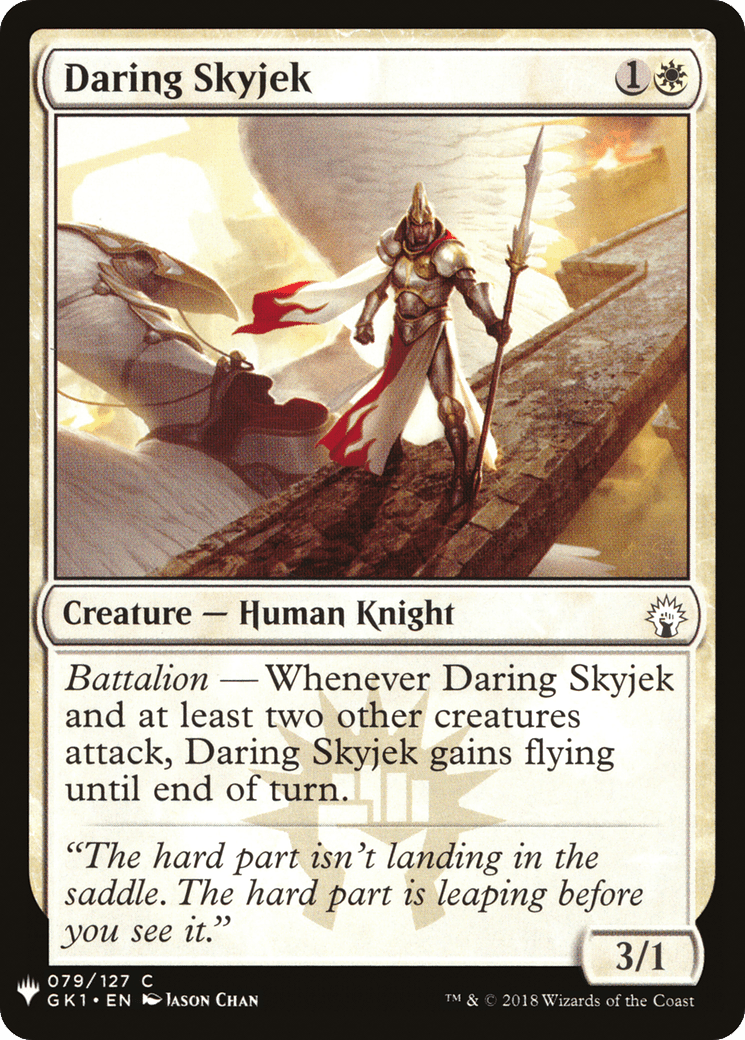 Daring Skyjek |  (GK1-79) [The List]