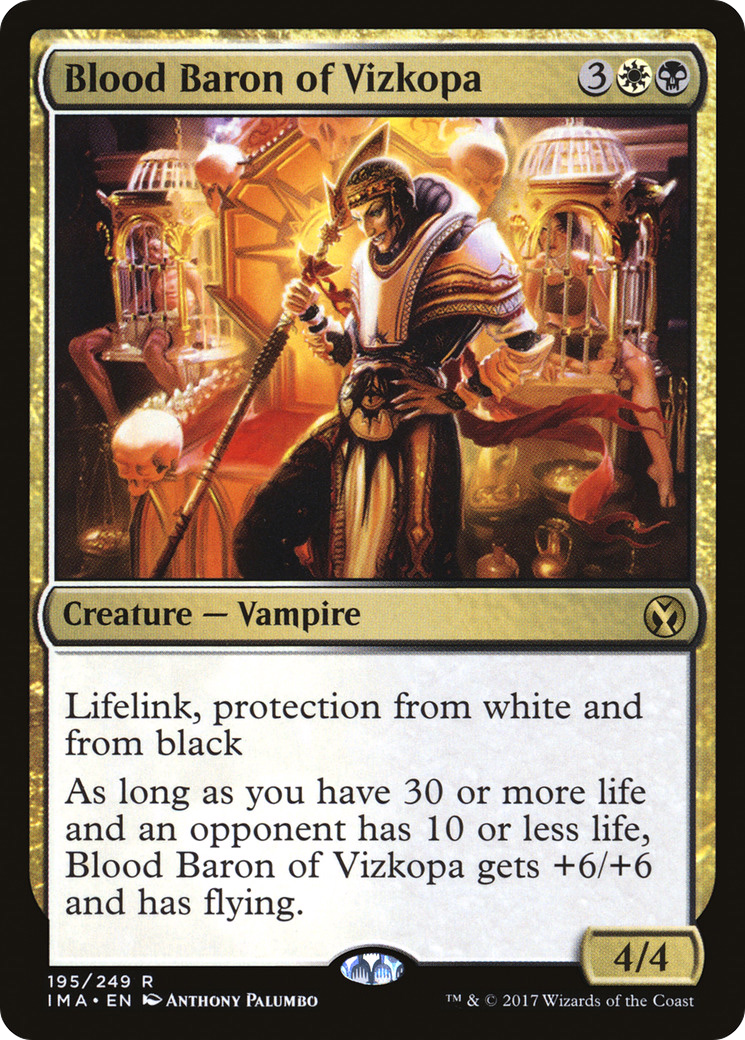 Blood Baron of Vizkopa [Iconic Masters] Foil