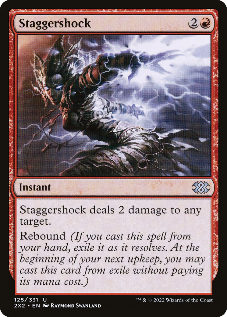 Staggershock [Double Masters 2022] Foil