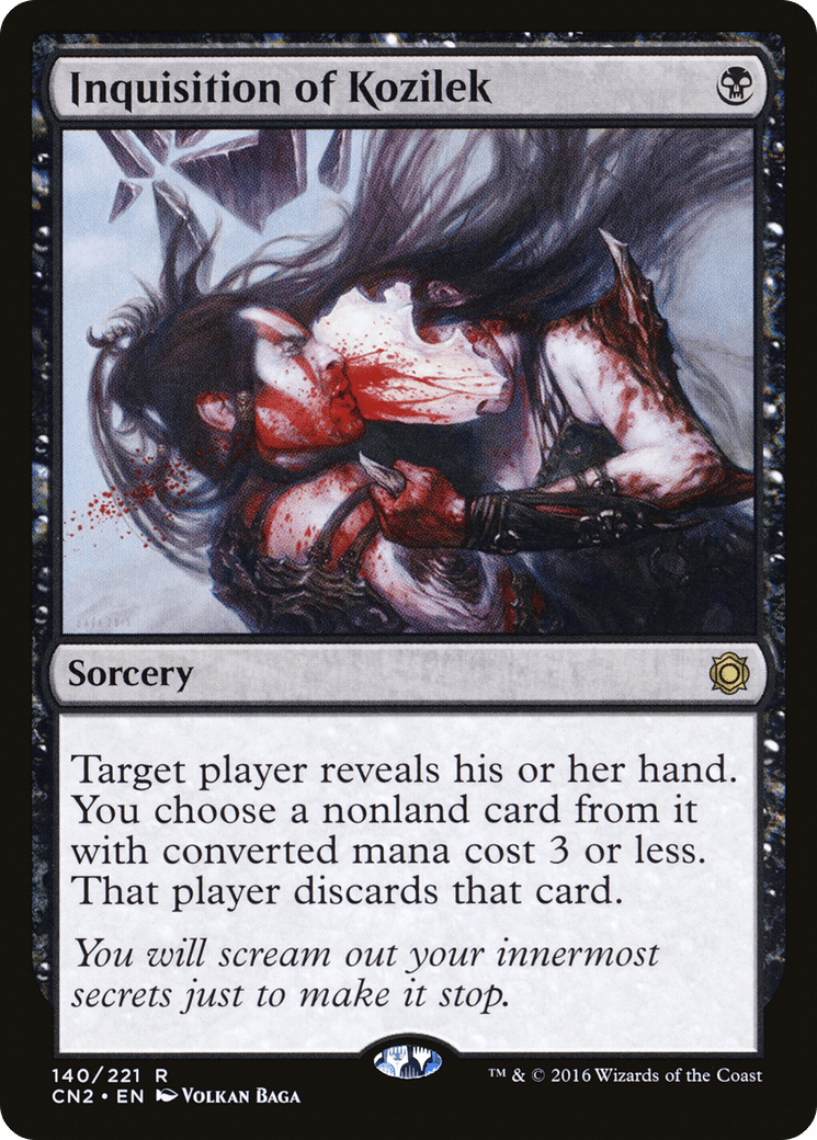 Inquisition of Kozilek (CN2-140) - Conspiracy: Take the Crown Foil