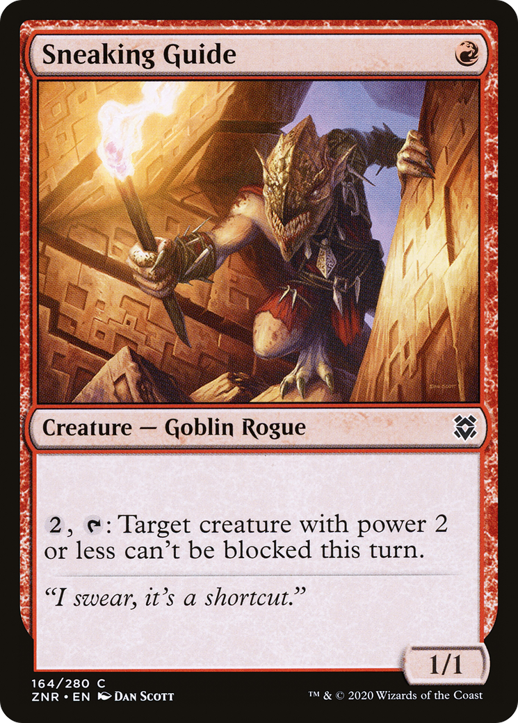 Sneaking Guide [Zendikar Rising] Foil