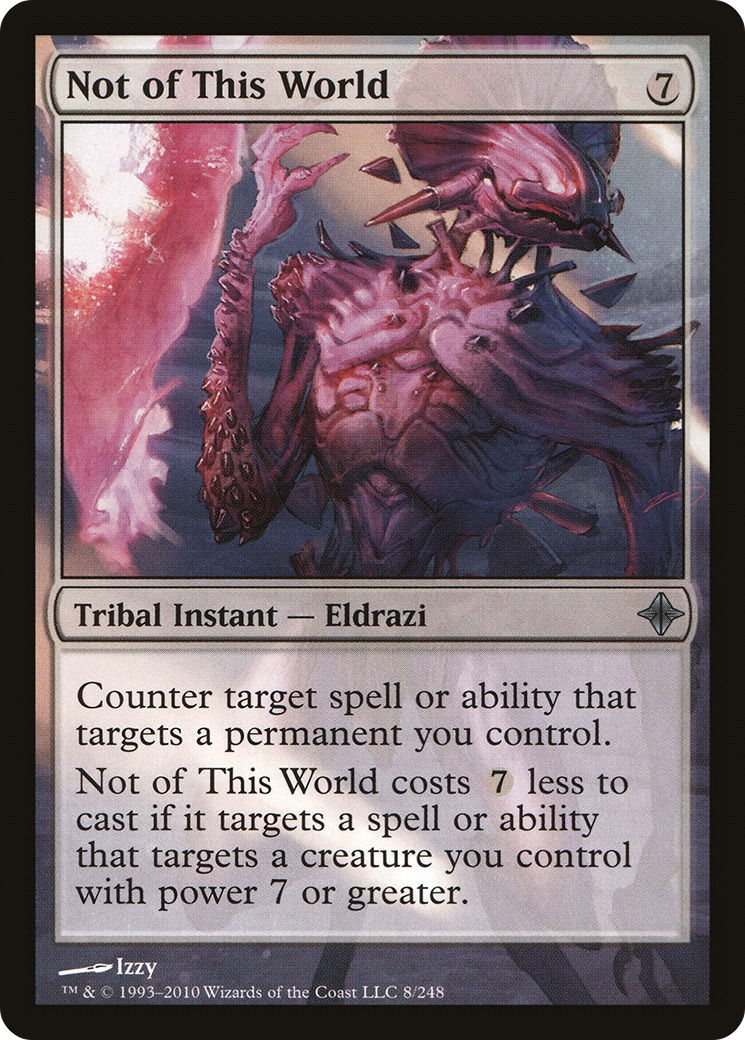 Not of This World [Rise of the Eldrazi] Foil