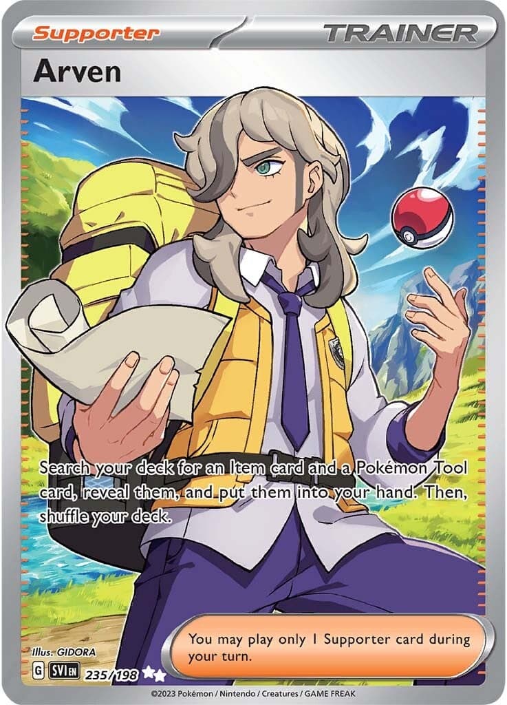 Arven 235/198 - SV01 Scarlet & Violet Base Set Holofoil