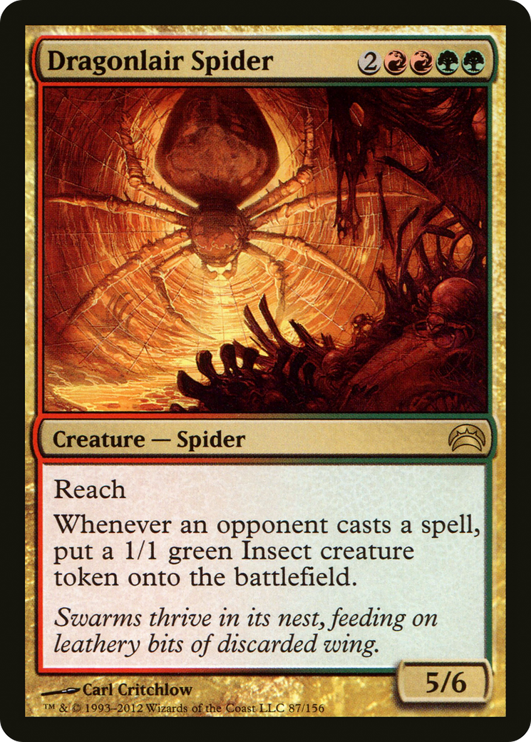 Dragonlair Spider [Planechase 2012] Foil
