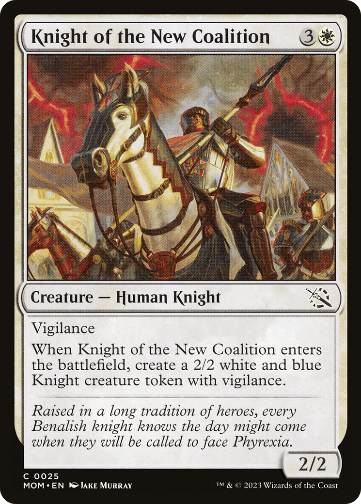 Knight of the New Coalition [March of the Machine] Foil
