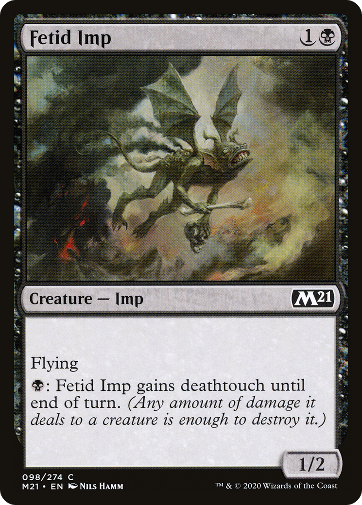 Fetid Imp [Core Set 2021] Foil