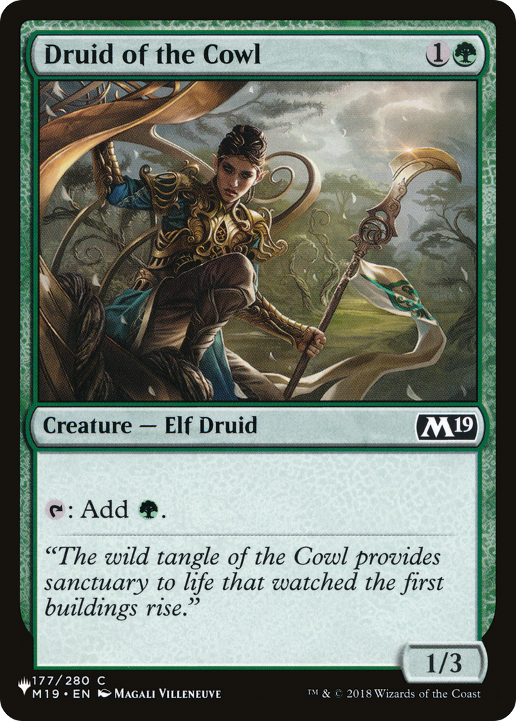 Druid of the Cowl |  (177) [The List Reprints]