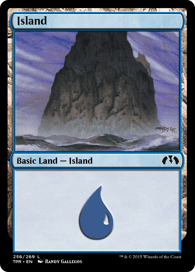 Island (TPR-256) - Tempest Remastered Foil