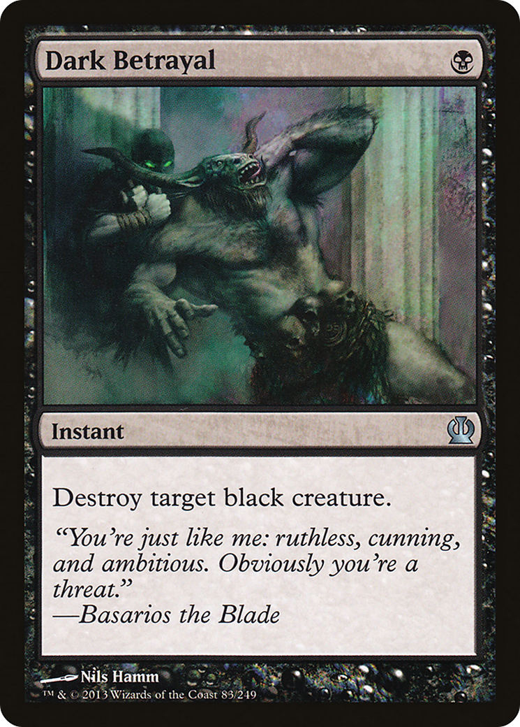 Dark Betrayal [Theros] Foil