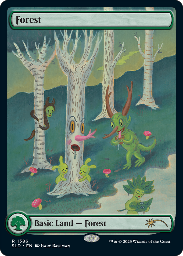 Forest (1386) [Secret Lair Drop Series] Foil