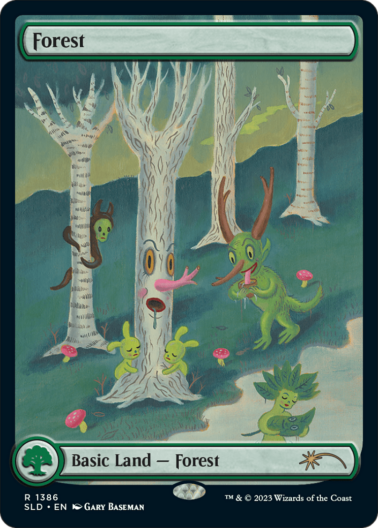 Forest (1386) [Secret Lair Drop Series] Foil