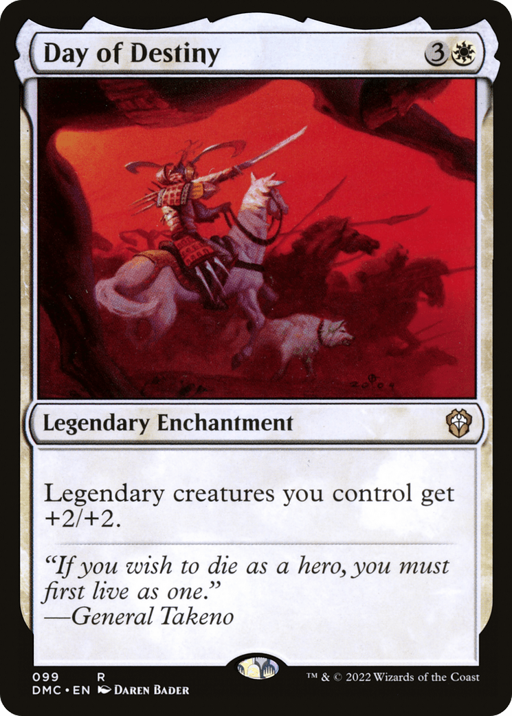 Day of Destiny [Dominaria United Commander]