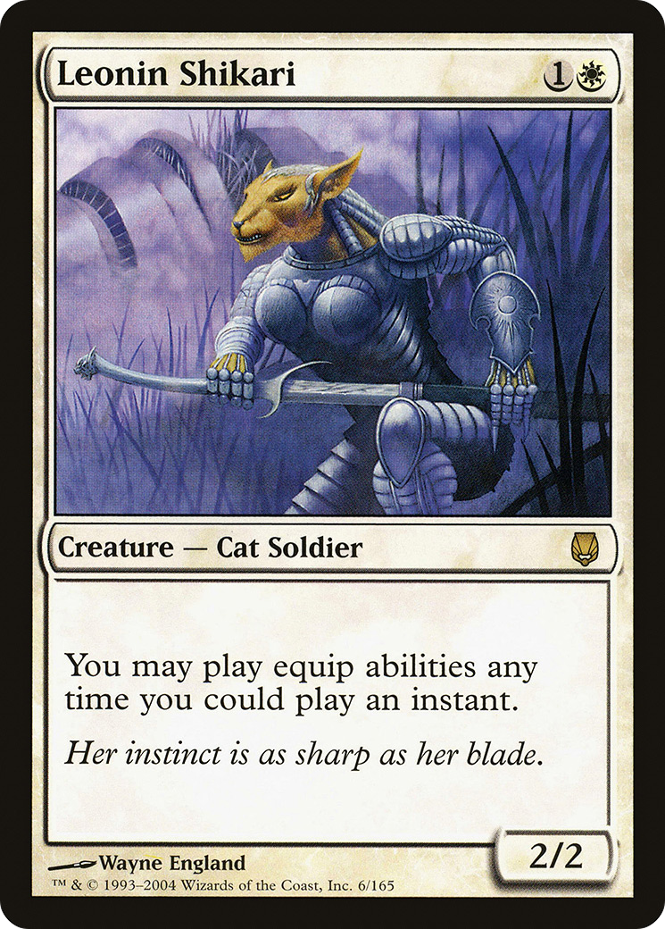 Leonin Shikari [Darksteel] Foil