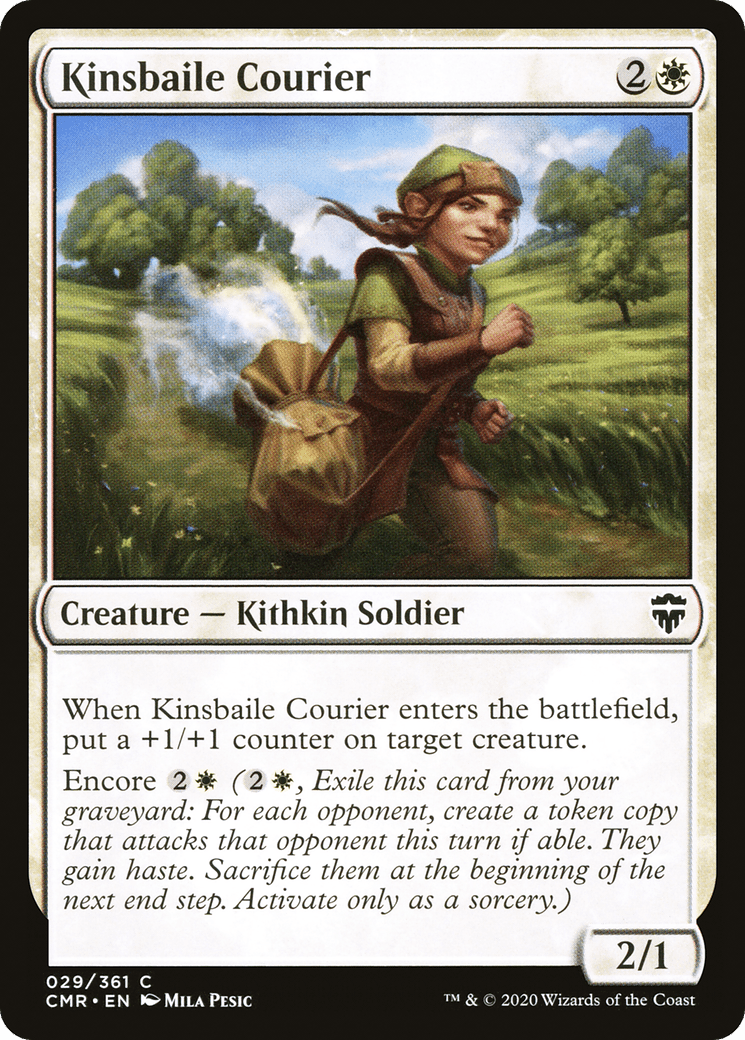 Kinsbaile Courier [Commander Legends] Foil