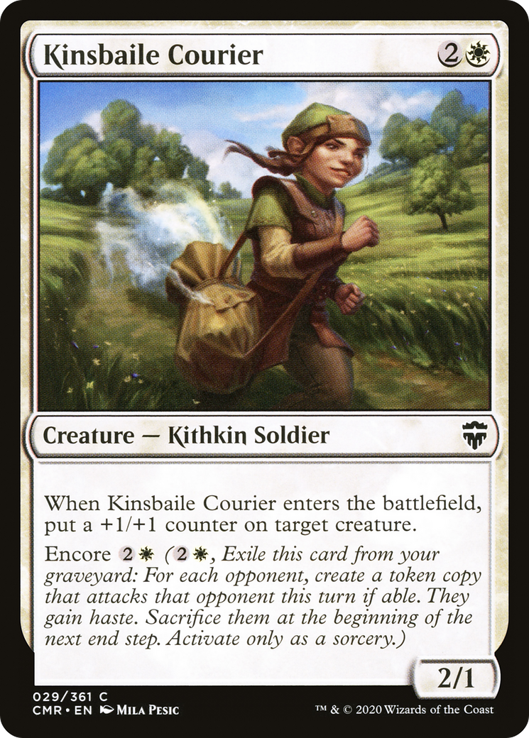 Kinsbaile Courier [Commander Legends] Foil