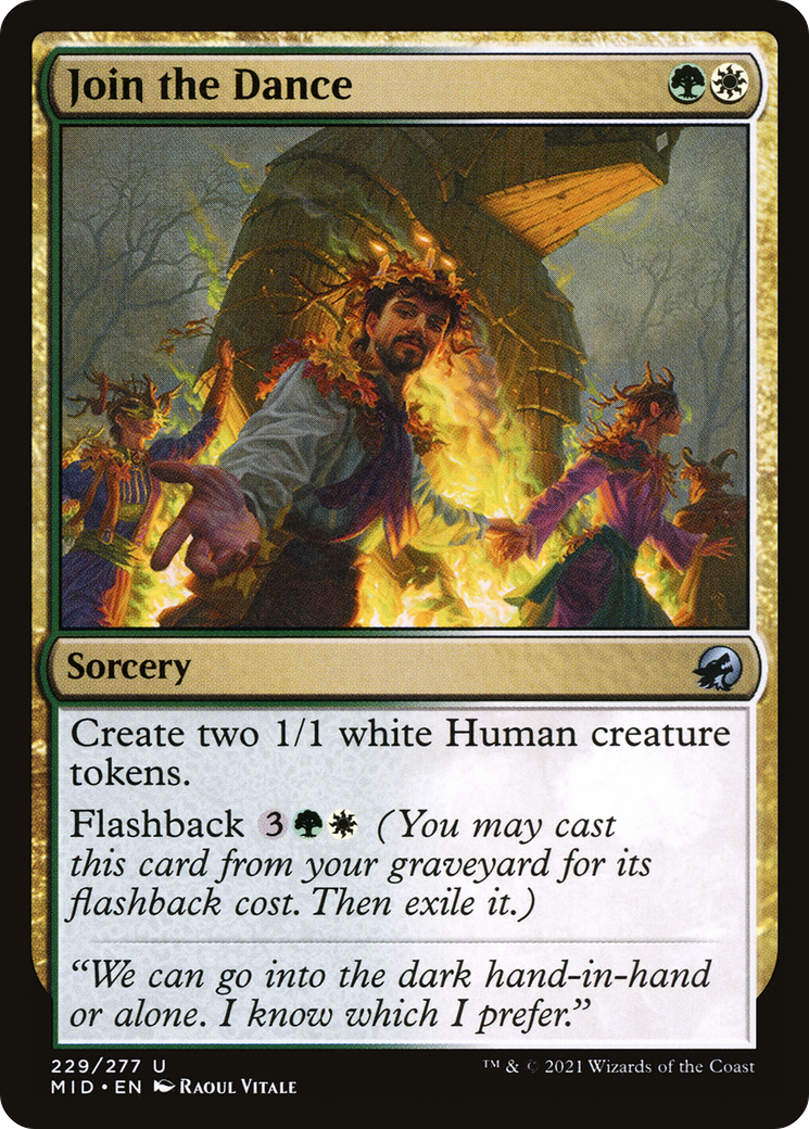 Join the Dance [Innistrad: Midnight Hunt] Foil