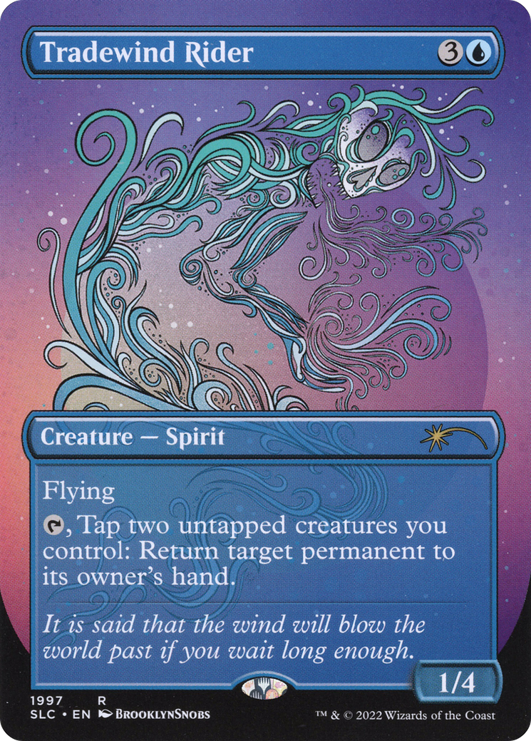 Tradewind Rider (Borderless) [Secret Lair 30th Anniversary Countdown Kit] Foil