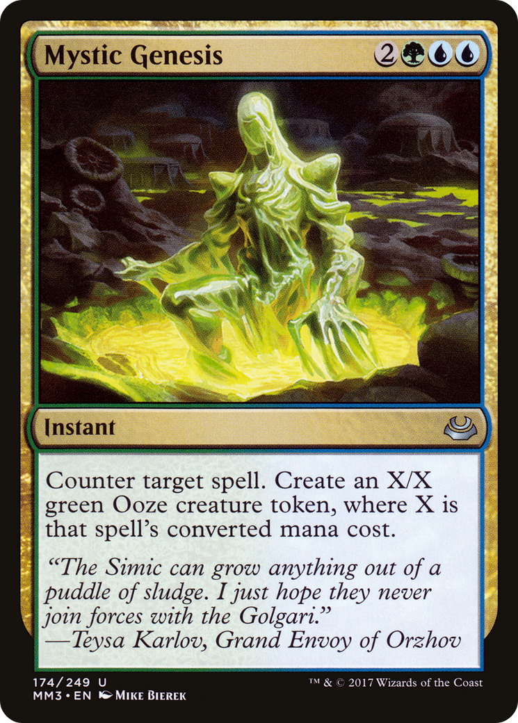 Mystic Genesis [Modern Masters 2017] Foil