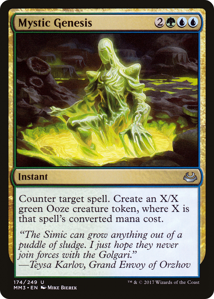 Mystic Genesis [Modern Masters 2017] Foil