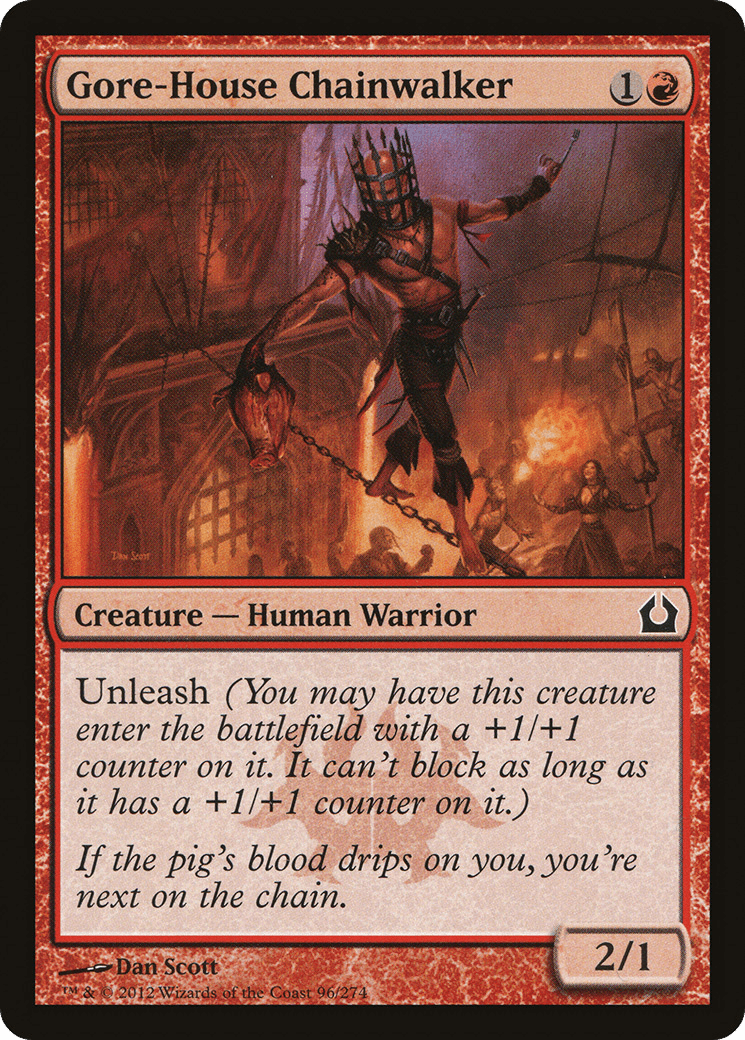 Gore-House Chainwalker [Return to Ravnica] Foil