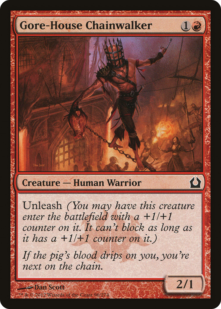Gore-House Chainwalker [Return to Ravnica] Foil