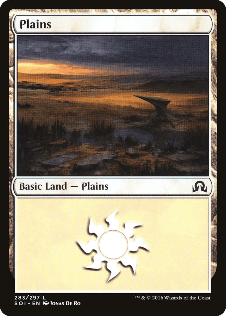 Plains (283) [Shadows over Innistrad] Foil