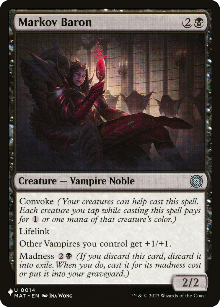 Markov Baron |  (MAT-14) [The List]