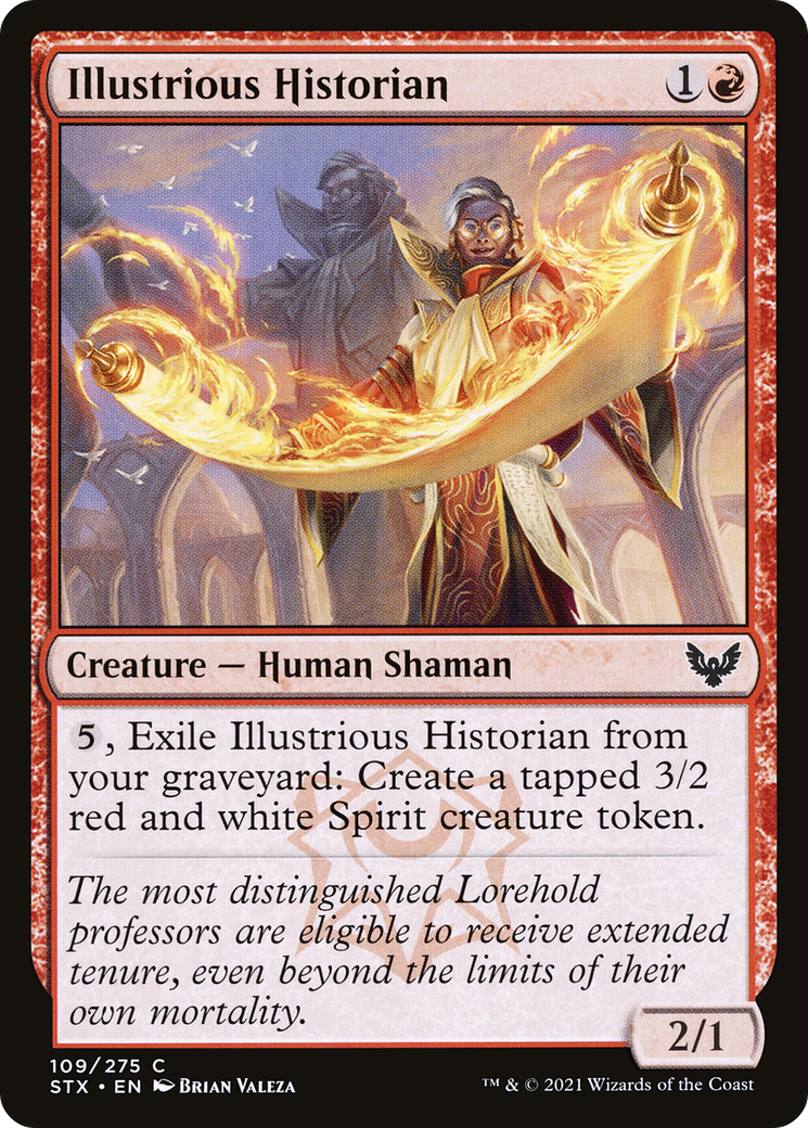 Illustrious Historian [Strixhaven: School of Mages]