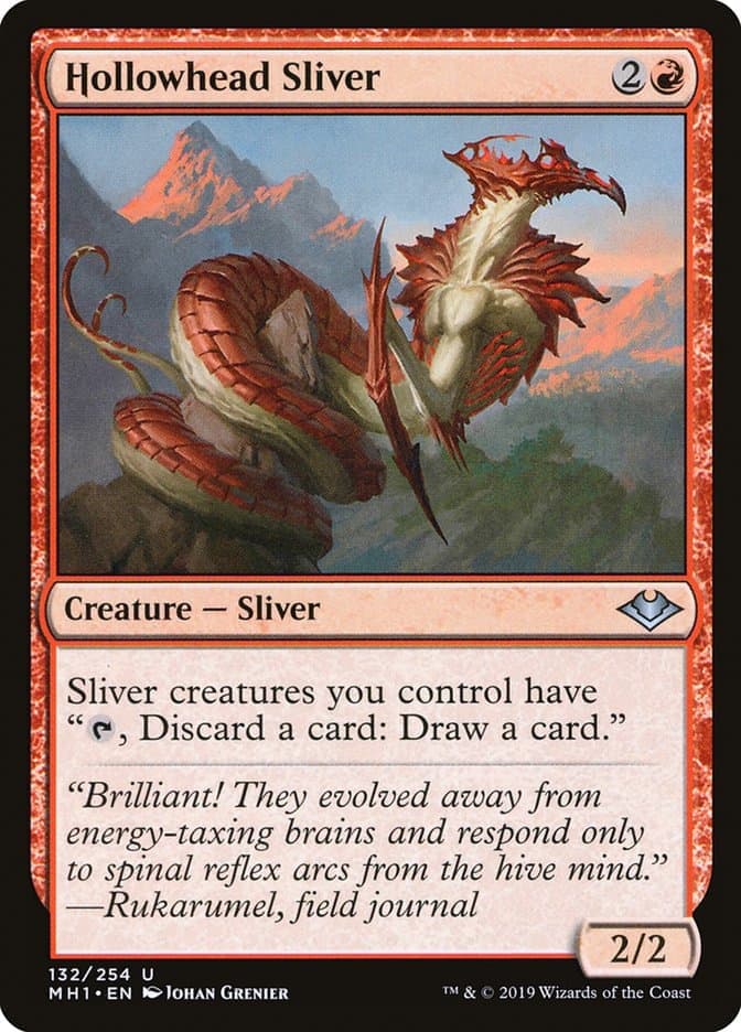 Hollowhead Sliver [Modern Horizons] Foil