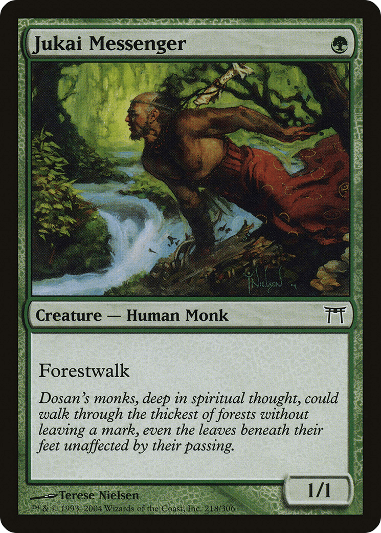 Jukai Messenger [Champions of Kamigawa] Foil