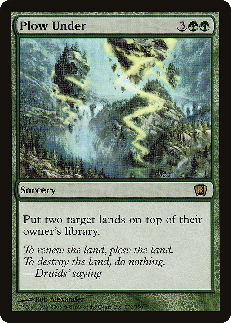 Plow Under [Eighth Edition] Foil