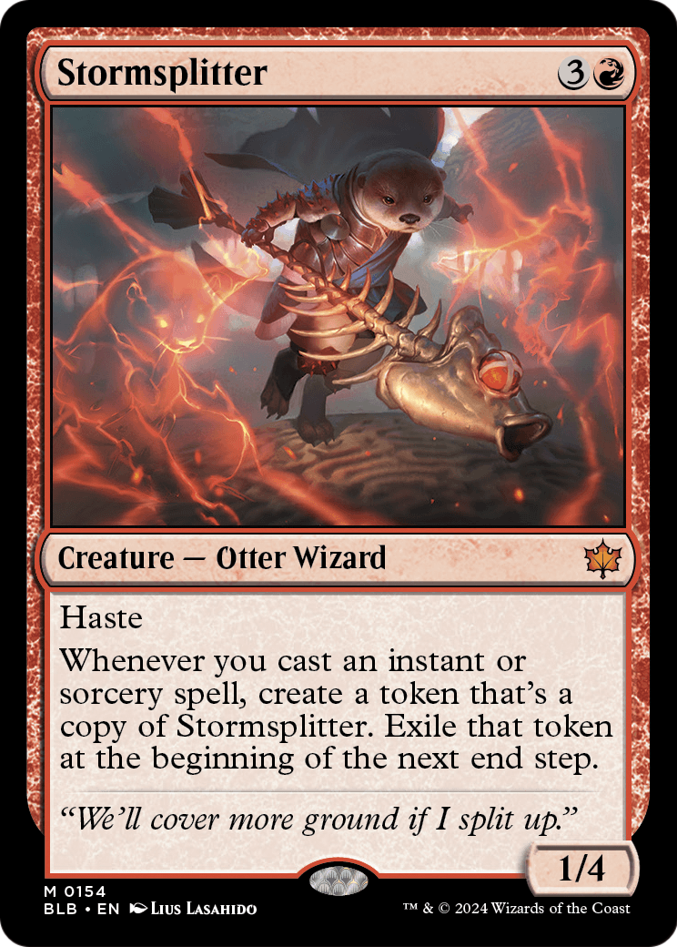 Stormsplitter [Bloomburrow] Foil