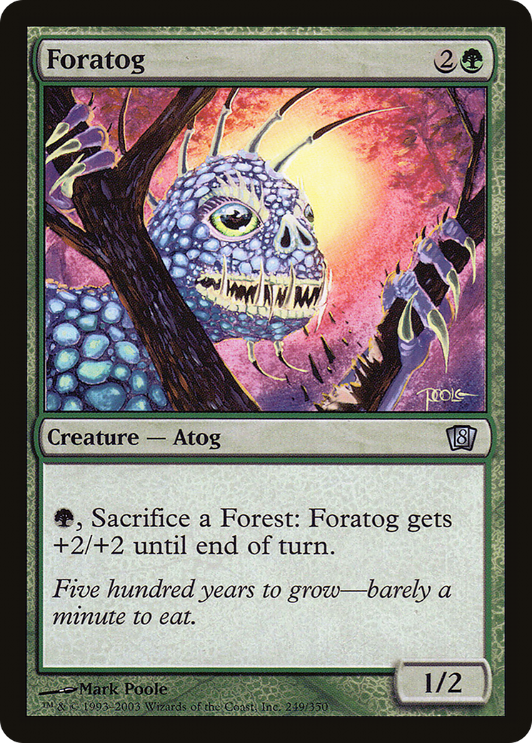 Foratog [Eighth Edition] Foil