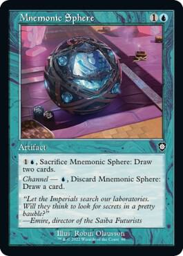 Mnemonic Sphere Retro Frame 88/40 (Commander: The Brothers' War) 