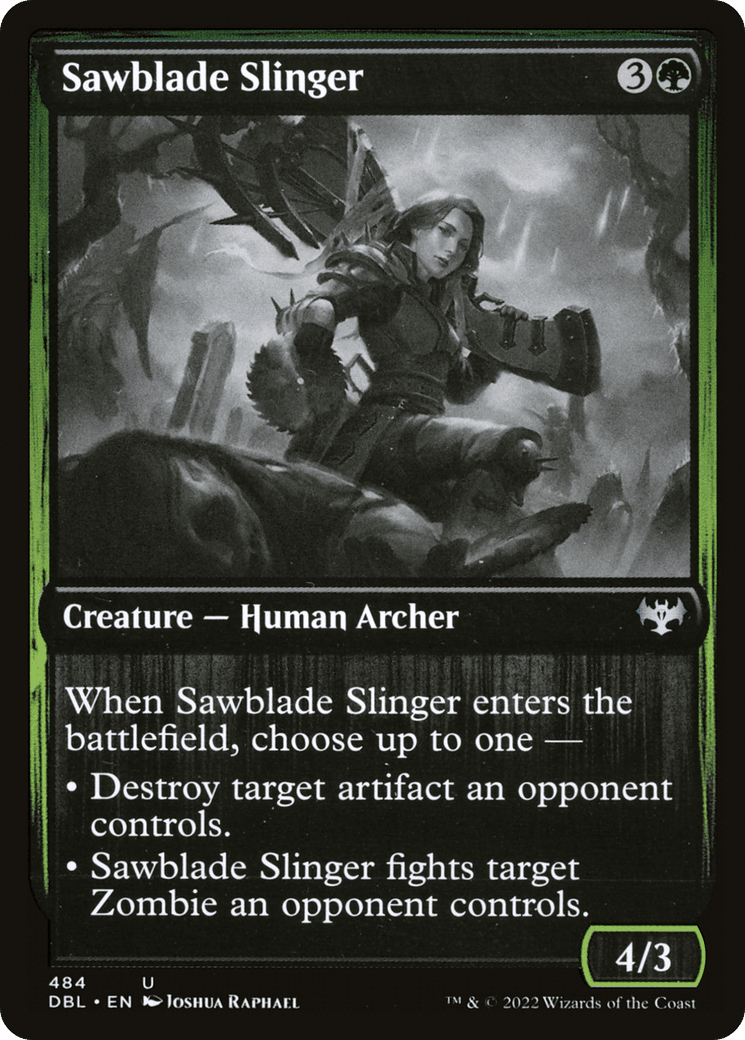 Sawblade Slinger [Innistrad: Double Feature] Foil