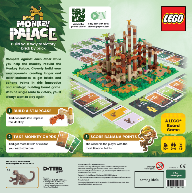 Monkey Palace: A Lego Boardgame