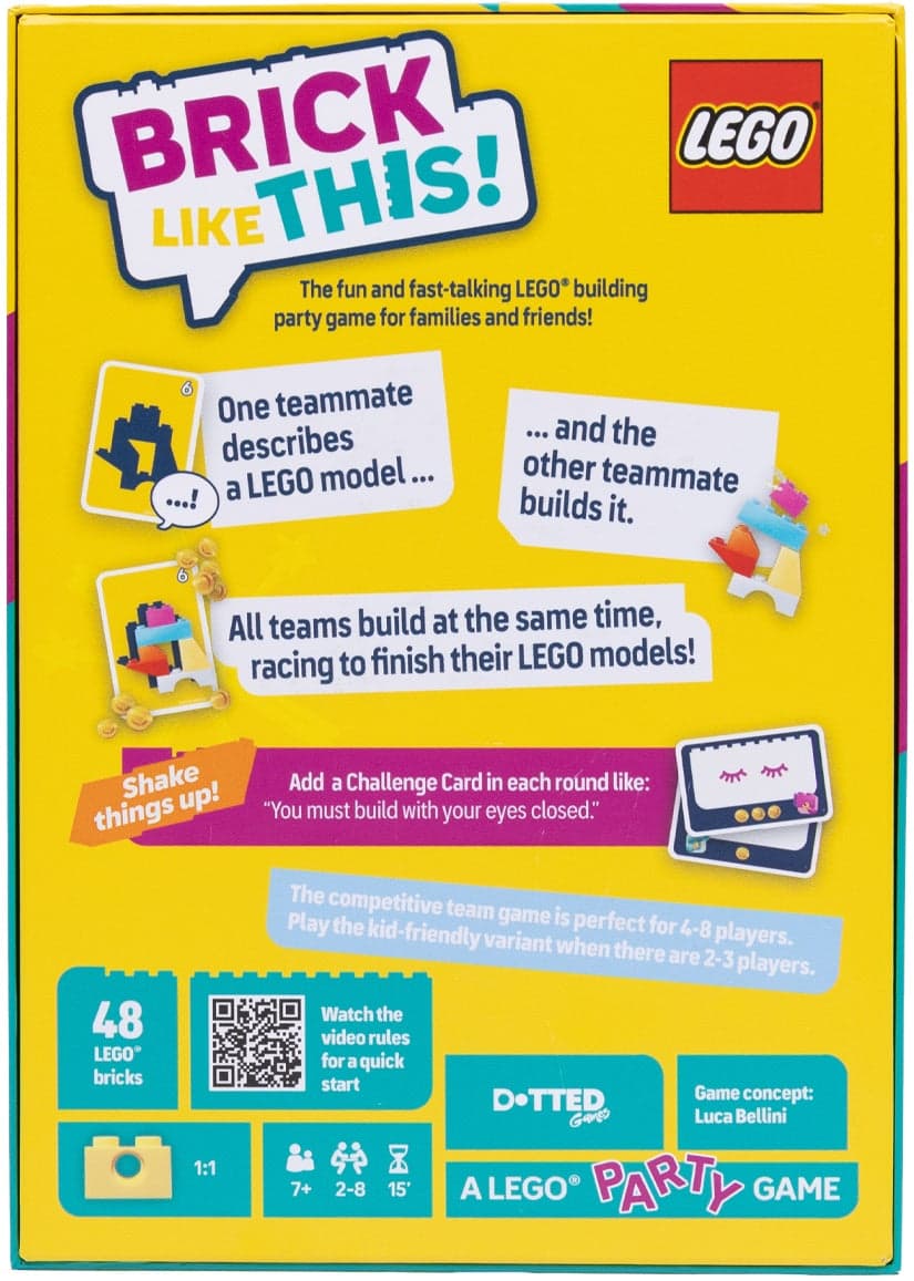 Brick Like This! A Lego Party Game