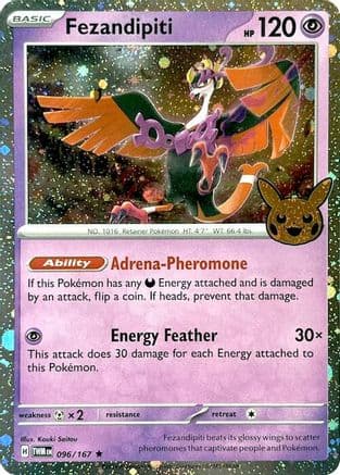 Fezandipiti (Cosmos Holo) 096- Trick or Trade BOOster Bundle 2024 Holofoil