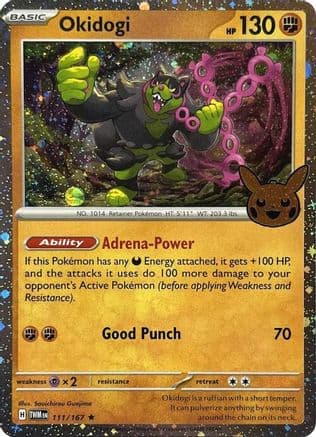 Okidogi (Cosmos Holo) 111- Trick or Trade BOOster Bundle 2024 Holofoil