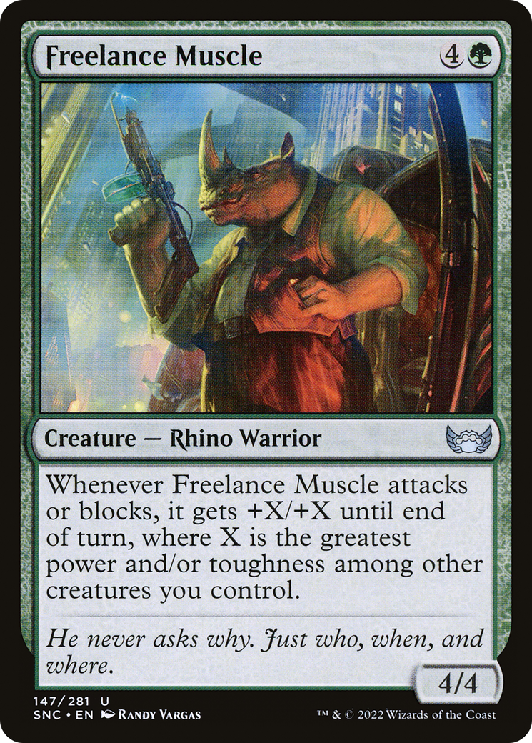 Freelance Muscle [Streets of New Capenna] Foil