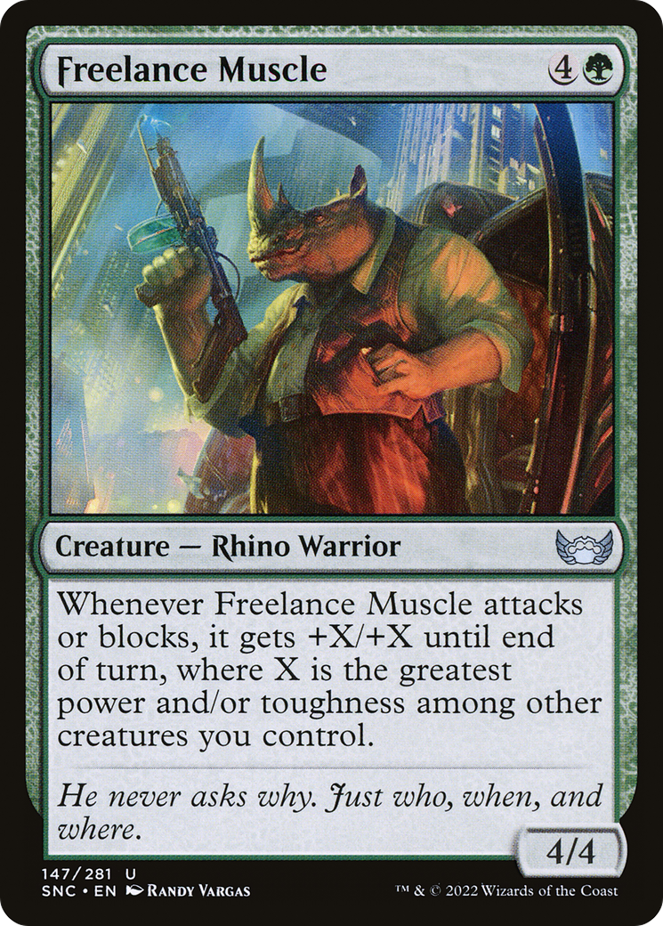 Freelance Muscle [Streets of New Capenna] Foil