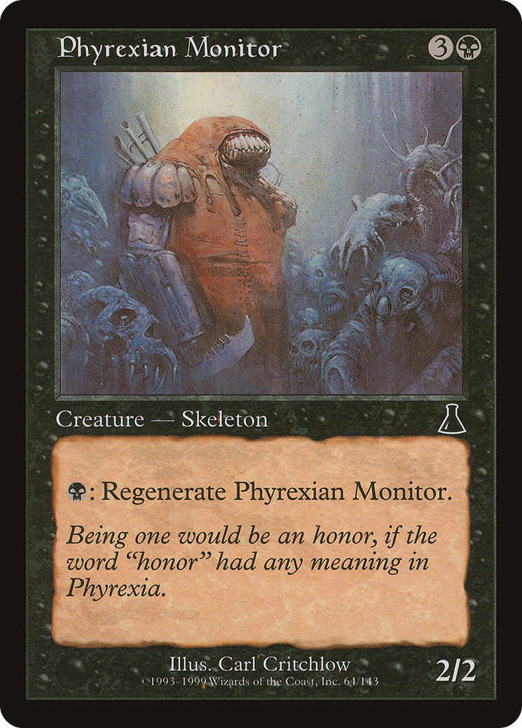 Phyrexian Monitor [Urza's Destiny] Foil